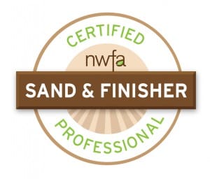 Certified wood flooring specialist badge by n w f a