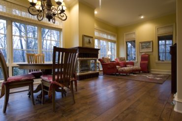 Fading Hardwood Flooring