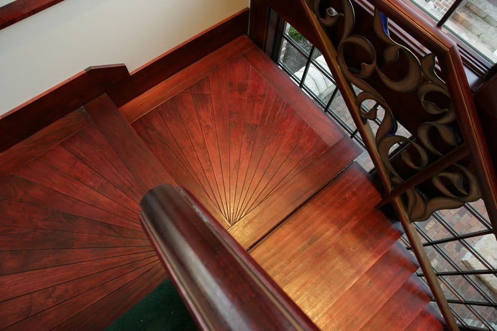 Custom Wood Staircases Gallery Svb Wood Floors In Kc