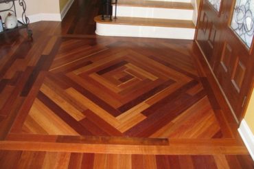 SVB Foyer Diamond Eye-Popping Wood Floor Designs