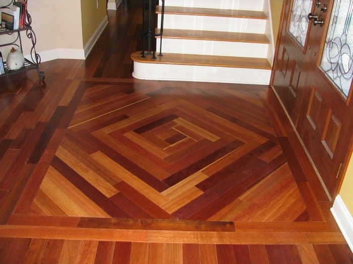 SVB Foyer Diamond Eye-Popping Wood Floor Designs