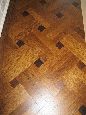Woven Wood Floor Picture