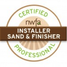 NWFA Installer Sand & Finisher Logo
