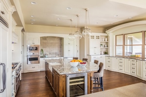 The 3 Most Surprising Places Hardwood is Replacing Tile 1 Hardwood Floor in Kitchen Pic