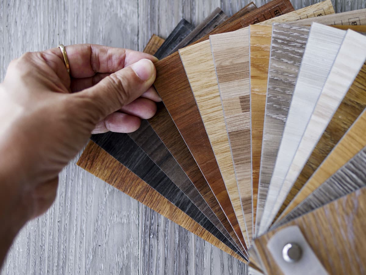 samples of flooring