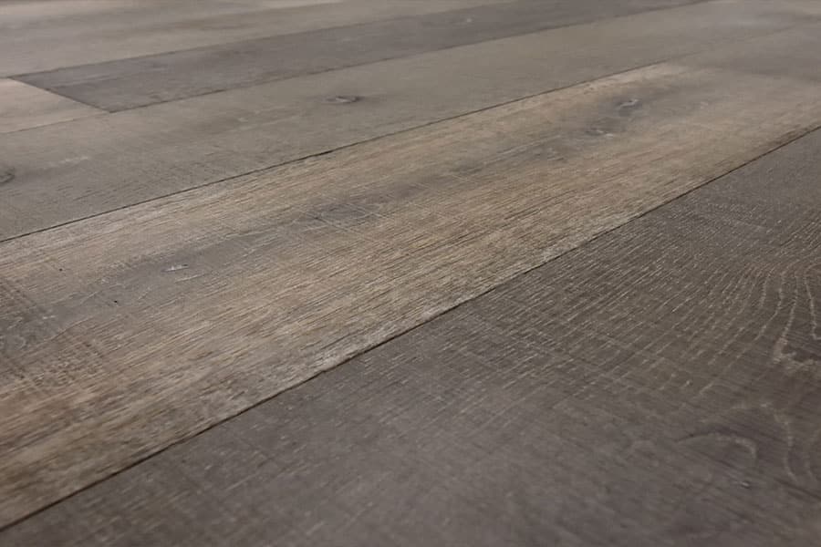 Retail store with hardwood floors