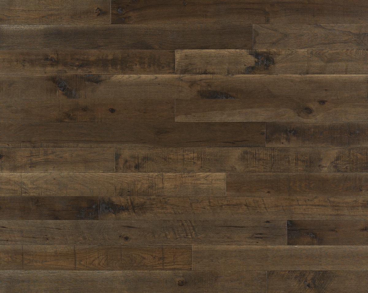 Hickory wood floor