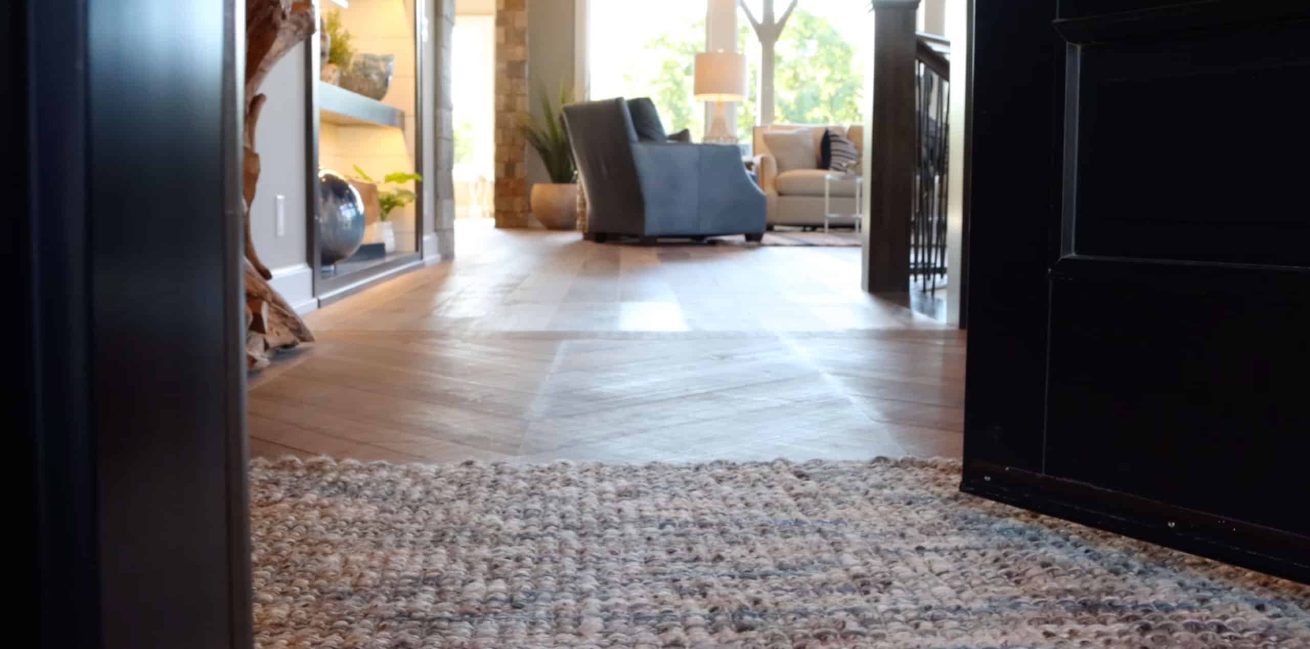 hardwood transition