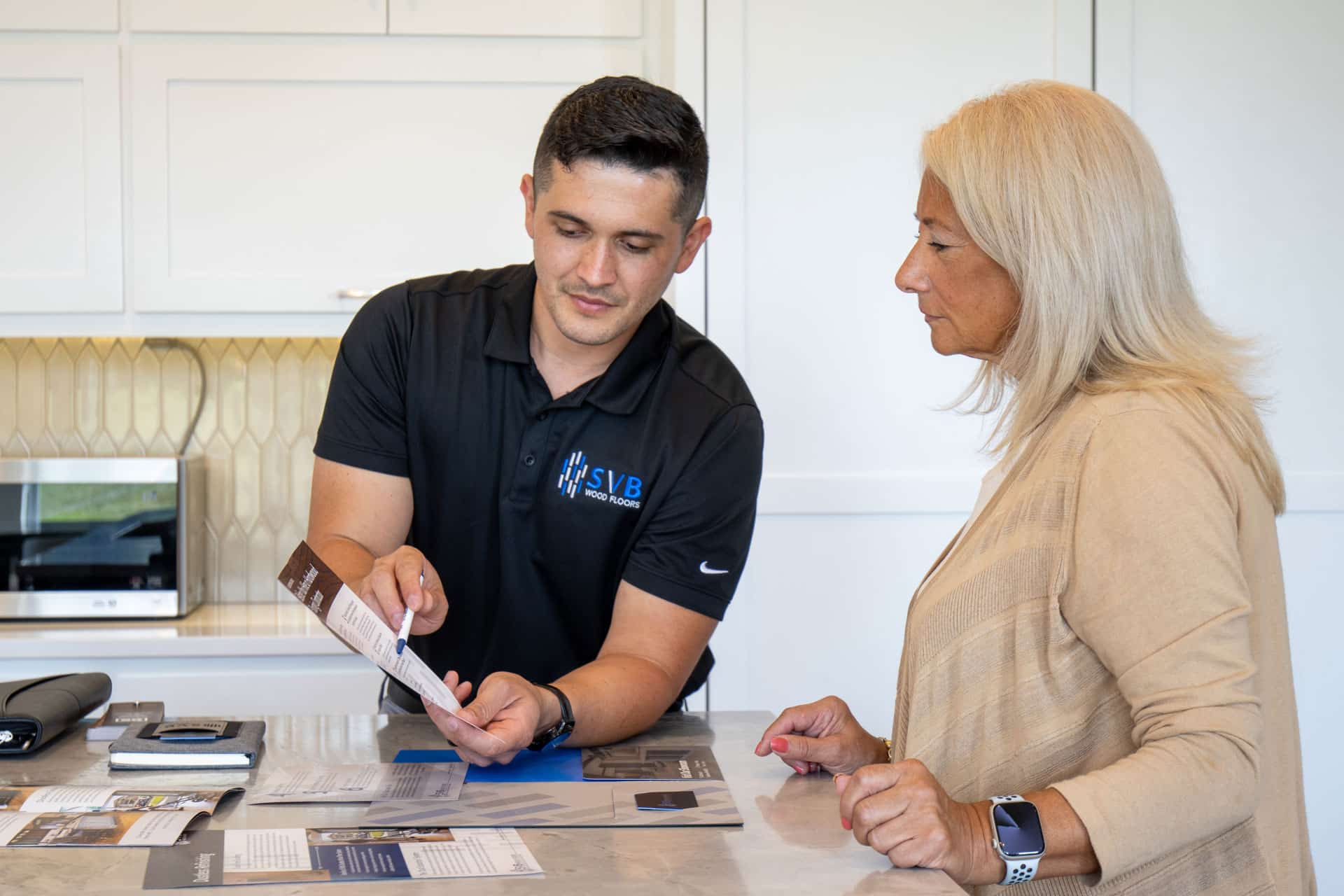 In-home wood floor consultations