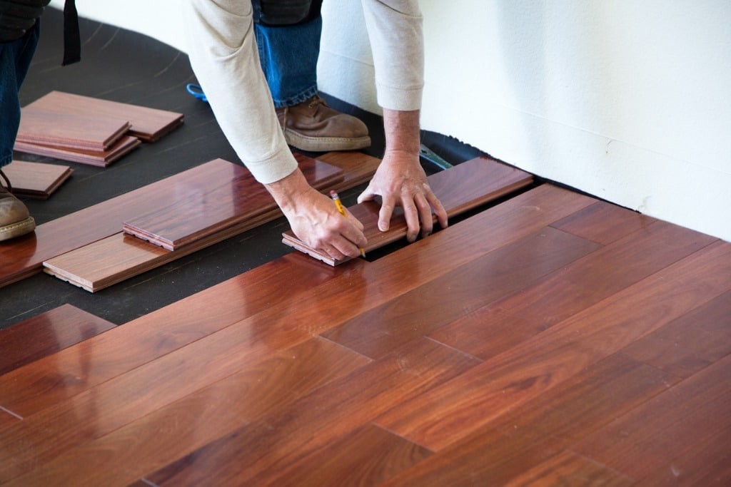 Unfinished wood floors SVB, Olathe, 2024