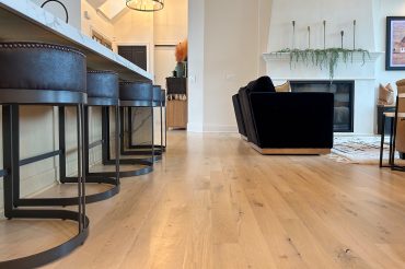 wood floor in kitchen