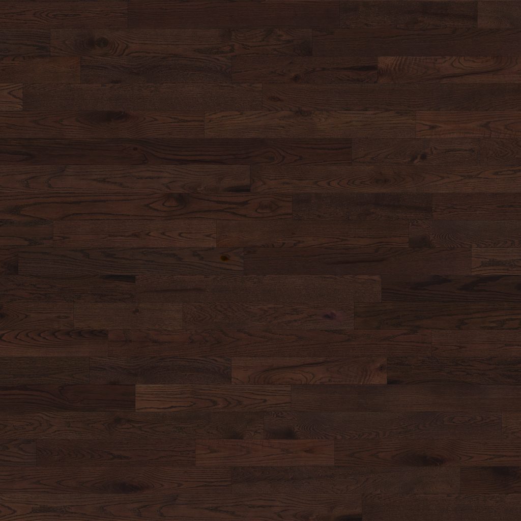 Road Trip dark oak hardwood flooring showcasing rich tones and varied grain patterns, part of the Mirage Lively collection, designed for stylish living.