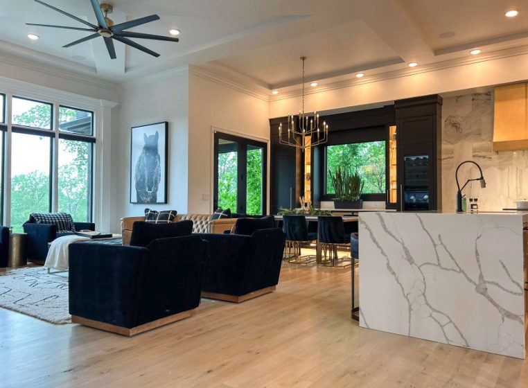 completed wood floor repair and restoration by svb wood floors
