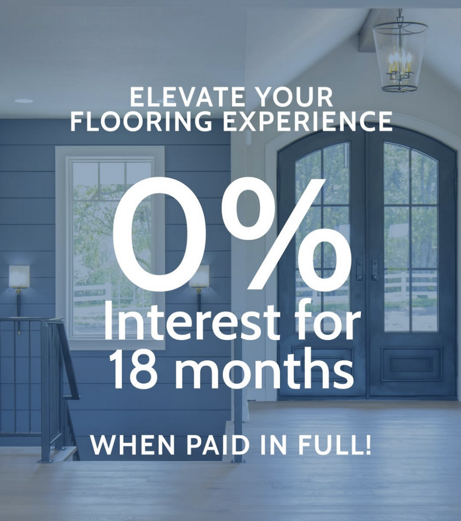 0% financing for 18 months