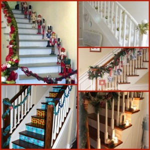 Holiday Decoration Ideas for Your Staircase
