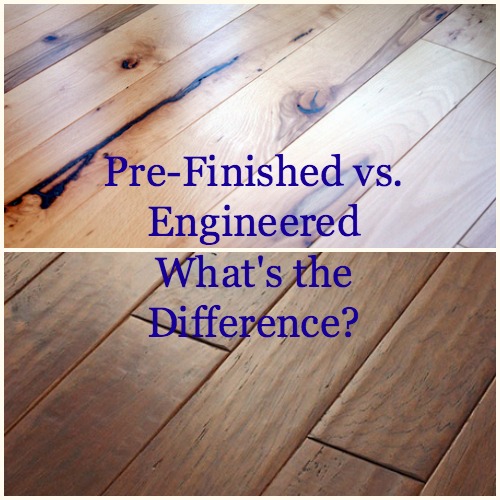 Pre Finished Wood Flooring Vs, Can Prefinished Engineered Hardwood Floors Be Refinished